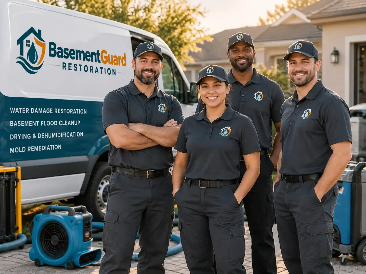 Basement Water Damage Restoration company in Telferner, TX